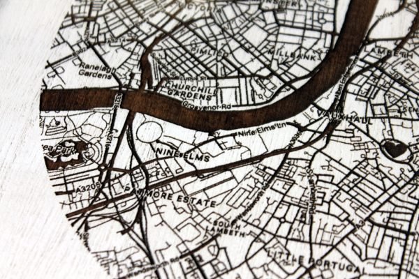 Personalised Wooden Map | Any Location | Detailed Street Map - Image 7