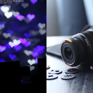 Bokeh filter for camera lenses