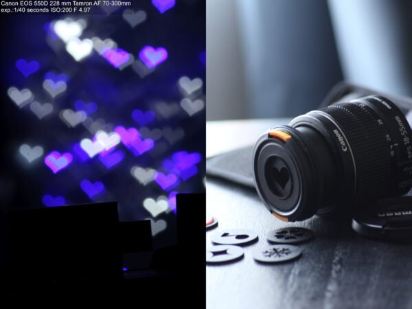 Bokeh filter for camera lenses