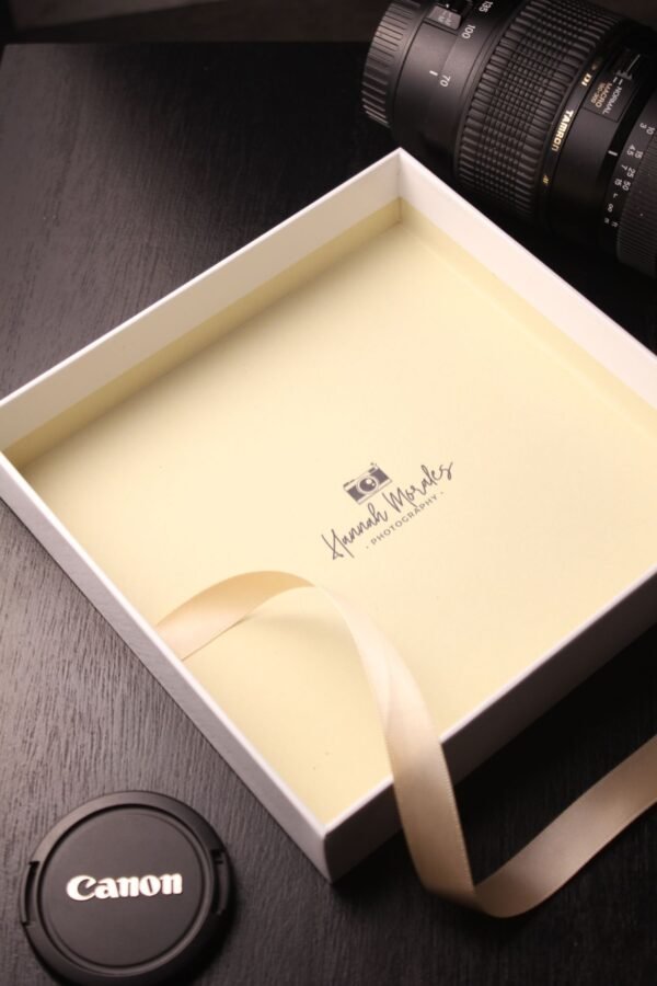 Personalised Large Rigid Presentation Gift Box for 4x6 Wooden Photo Album Box - Image 6